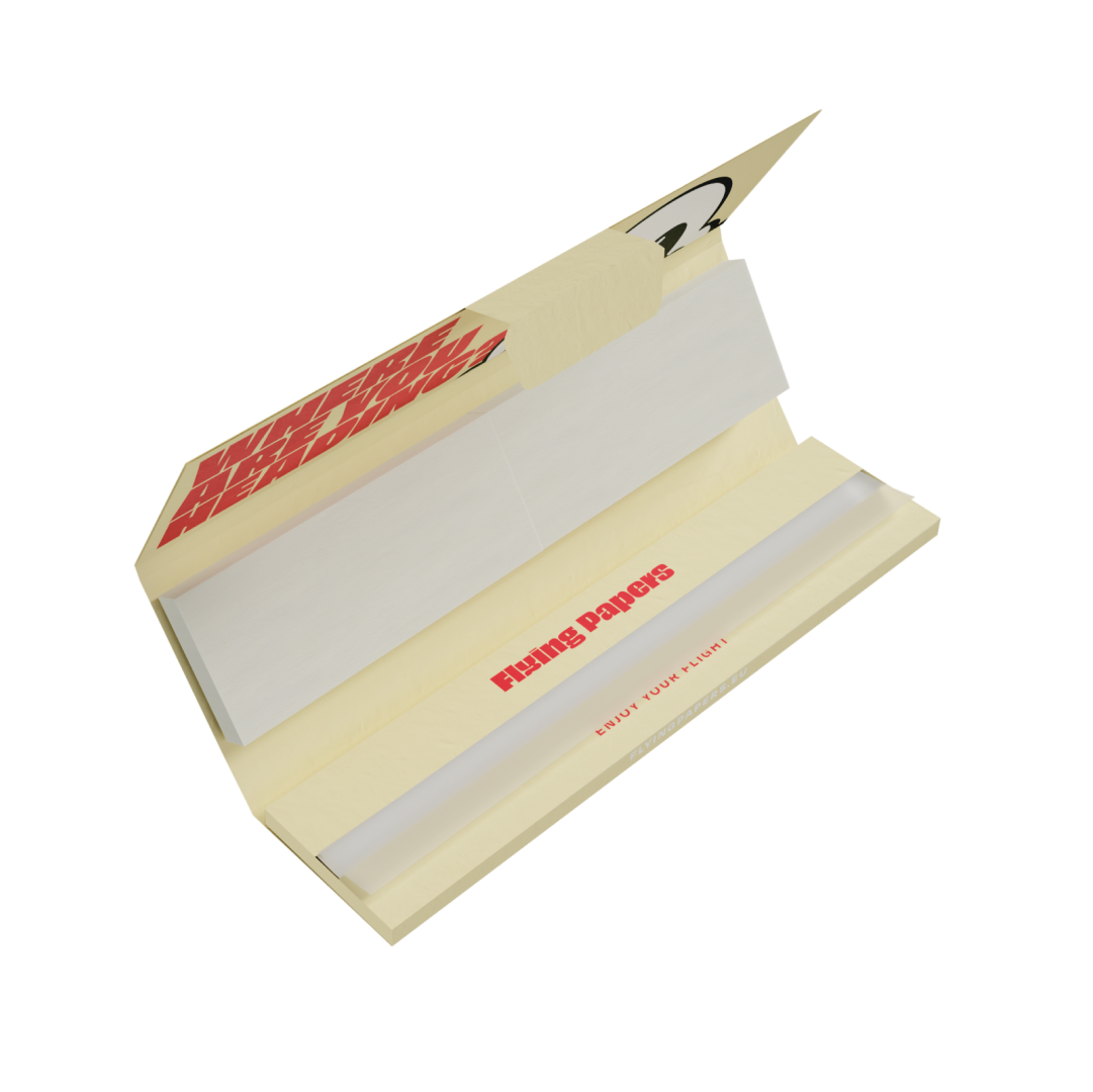 Still of a render of the Rolling Papers - King Size Slim - White (with tips) product