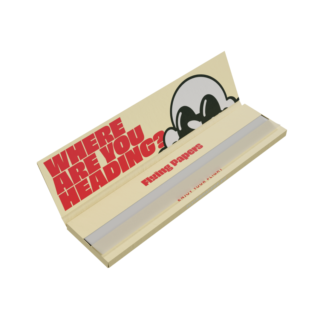 Still of a render of Rolling Papers - King Size Slim - white product